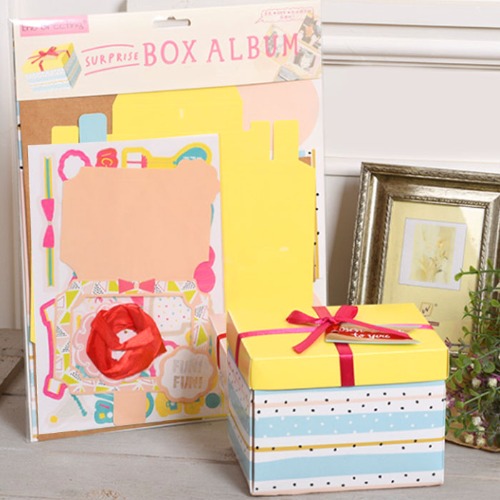 surprise box DIY [서프라이즈 포토 박스 만들기] 사각01