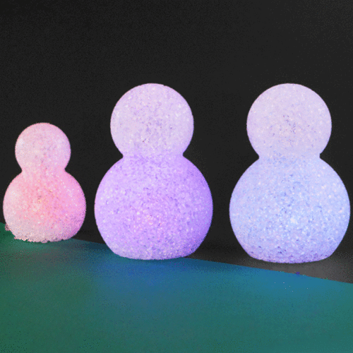 LED 크리스탈 코튼(눈사람 대11cm)